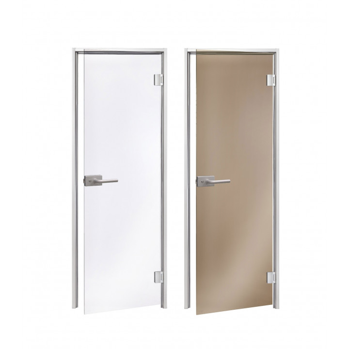 Porta in vetro trasparente AD DORY per sauna a vapore, 90 x 210 cm