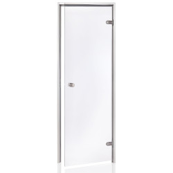 Porte in vetro AD per sauna a vapore, vetro trasparente  Porte in vetro AD per sauna a vapore, vetro trasparente
