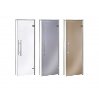 Porte in vetro AD LIGHT per sauna a vapore