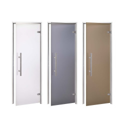 AD LIGHT Porte in vetro per sauna a vapore, Vetro opaco  AD LIGHT Porte in vetro per sauna a vapore, Vetro opaco