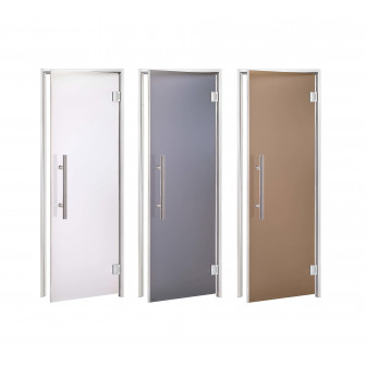 Porte in vetro AD LUX per sauna a vapore, vetro opaco
