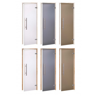 Porte per sauna in vetro AD PREMIUM LIGHT, vetro opaco