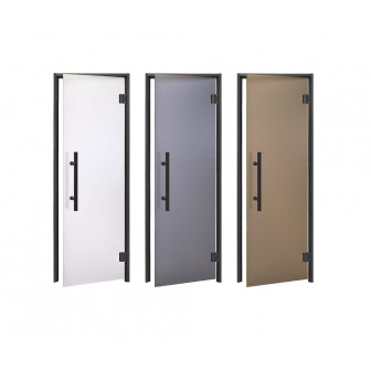 Porte in vetro AD PREMIUM per sauna a vapore, vetro opaco