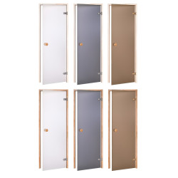 AD STANDART porte per sauna in vetro, vetro opaco  AD STANDART porte per sauna in vetro, vetro opaco