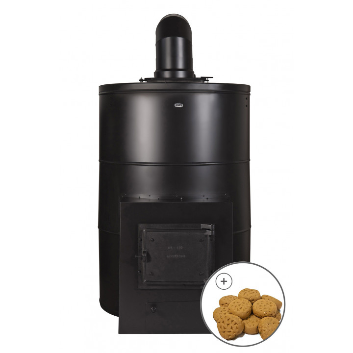 Stufa a legna per sauna - AITO AK-110 con pietre in ceramica
