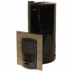 Stufa a legna per sauna - AITO AK-78 ST, con pietre in ceramica