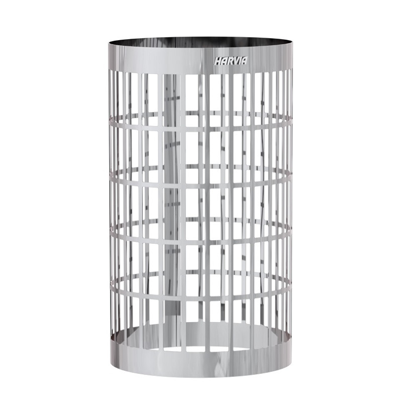 Supporto in pietra attorno al camino della sauna - HARVIA Cilindro