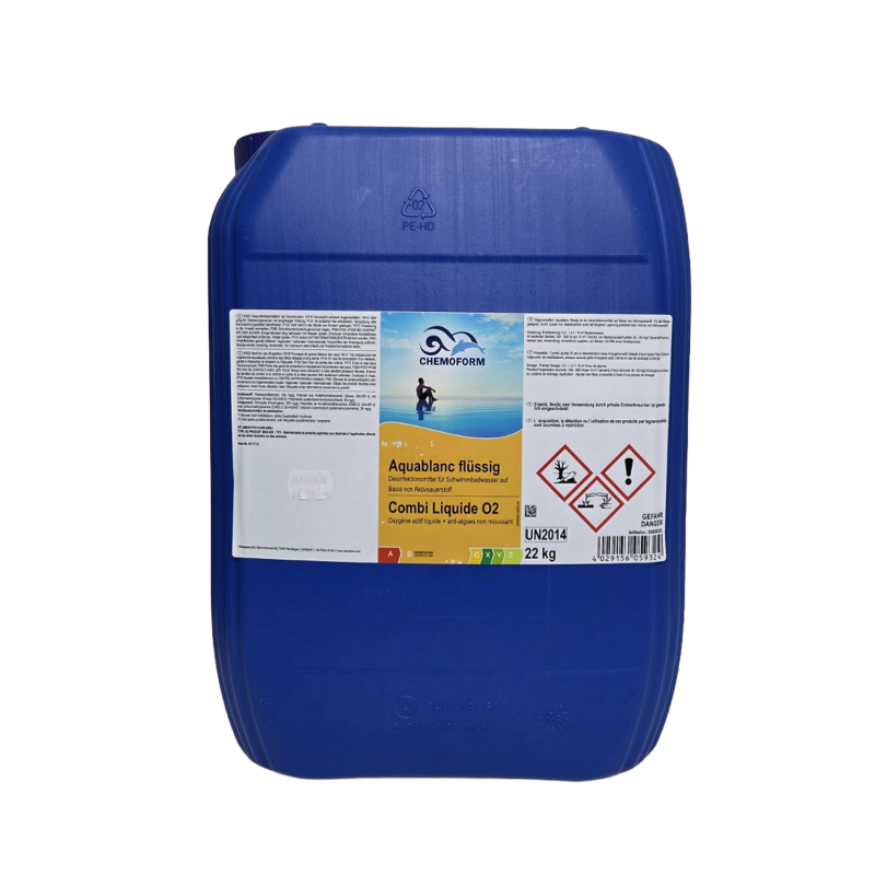 CHEMOFORM Ossigeno attivo con algicida, liquido, 22 kg