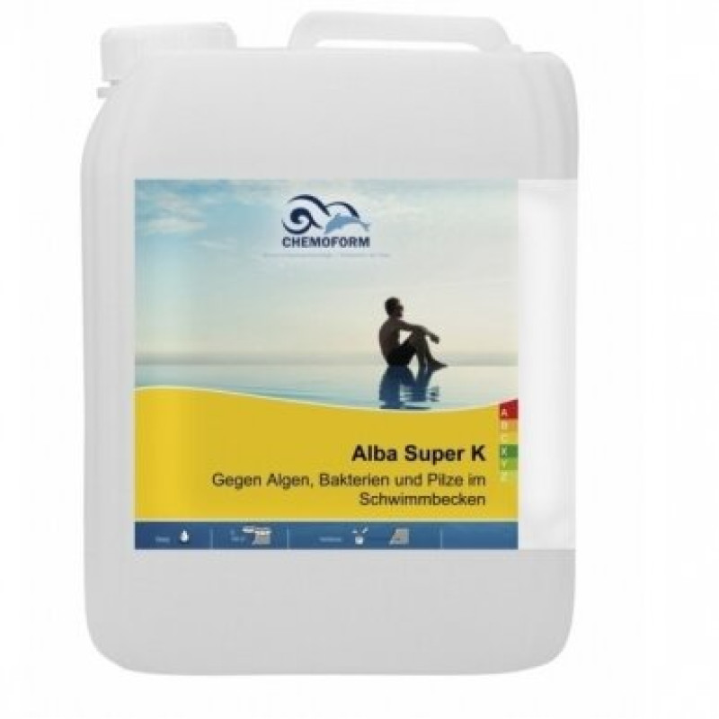 Algicida non schiumogeno CHEMOFORM Alba Super K, 5 L