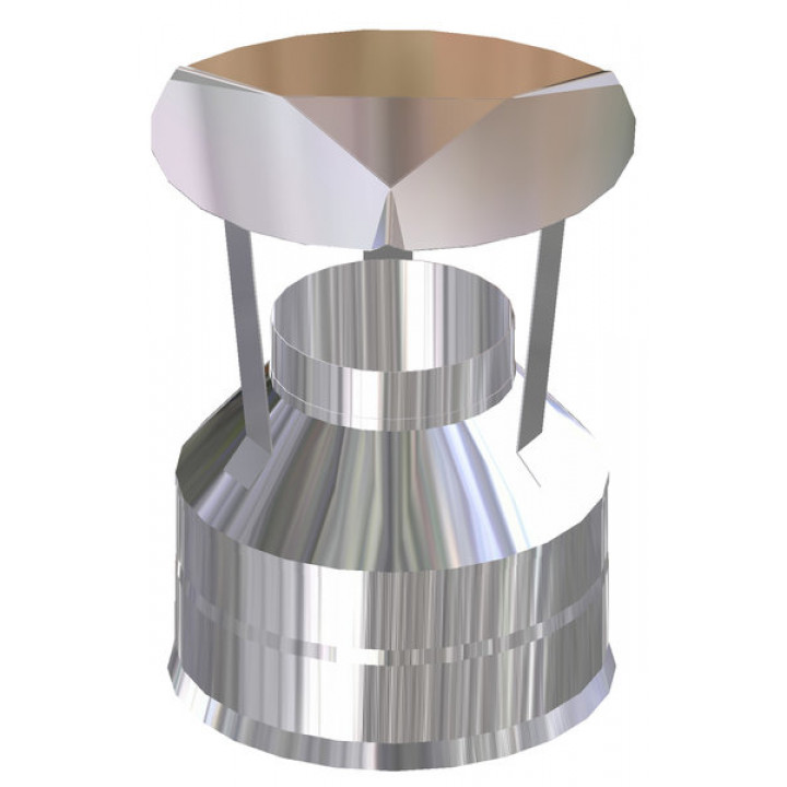 Finitura + Cappuccio antipioggia d115 / 200