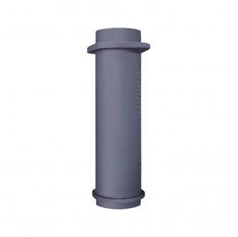 Tubo di scarico inferiore in ghisa per stufe da sauna GEFEST , Ø180 mm, 500 mm