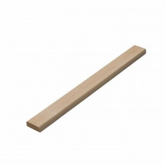 Modanatura di copertura, 8 x 30 mm, legno di tiglio