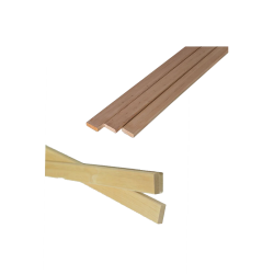 Profilo di copertura per sauna, 15 x 45 mm 