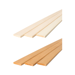 Profilo di copertura per sauna, 15 x 90 mm 