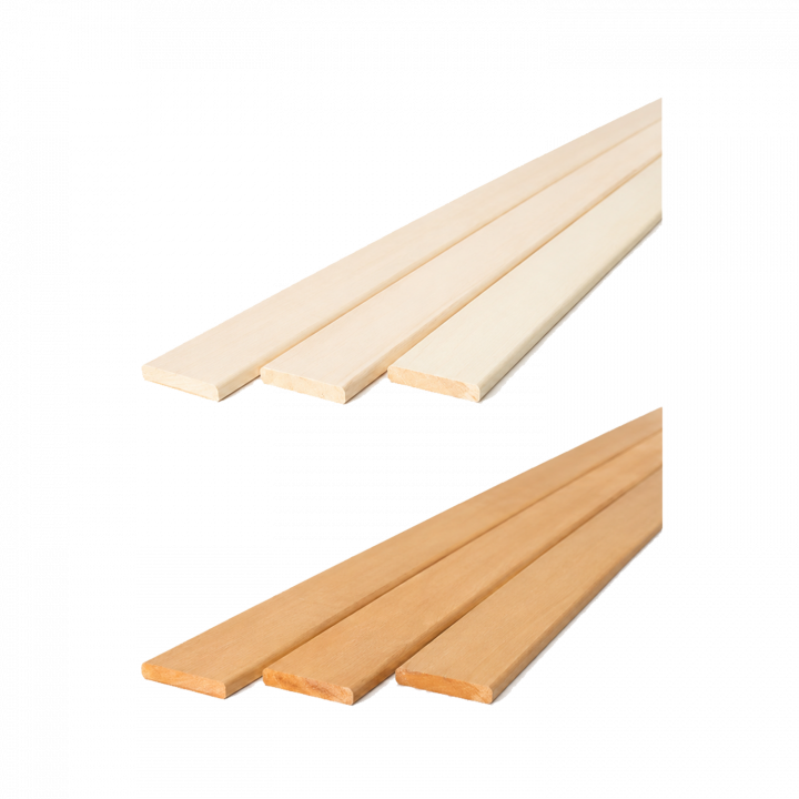 Profilo di copertura per sauna, 15 x 90 mm