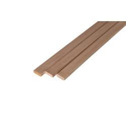 Modanatura per rivestimento sauna, 15 x 45 mm  Modanatura per rivestimento sauna, 15 x 45 mm