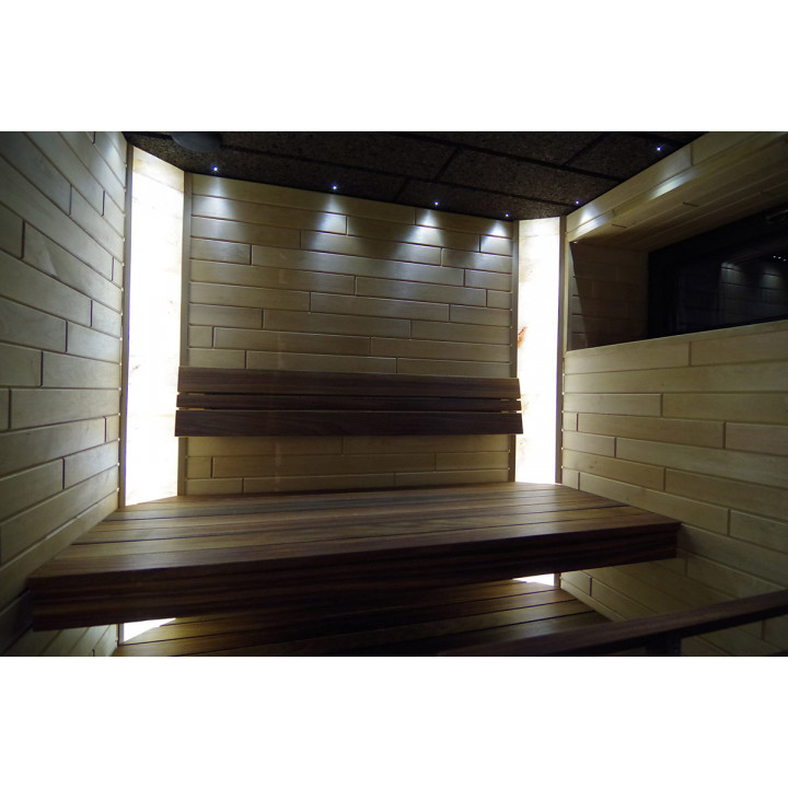 Rivestimento sauna in tiglio, classe AB