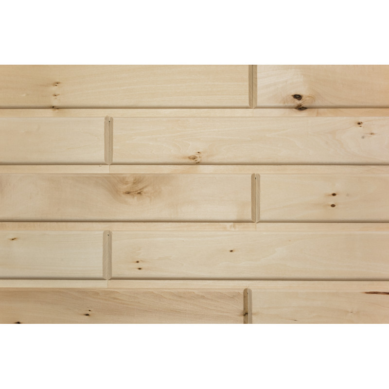 Rivestimento sauna in tiglio, classe AB