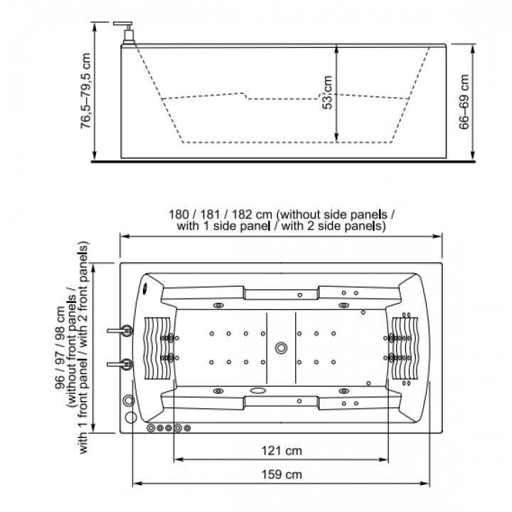 Aquator bagno AQ-31 Hydro