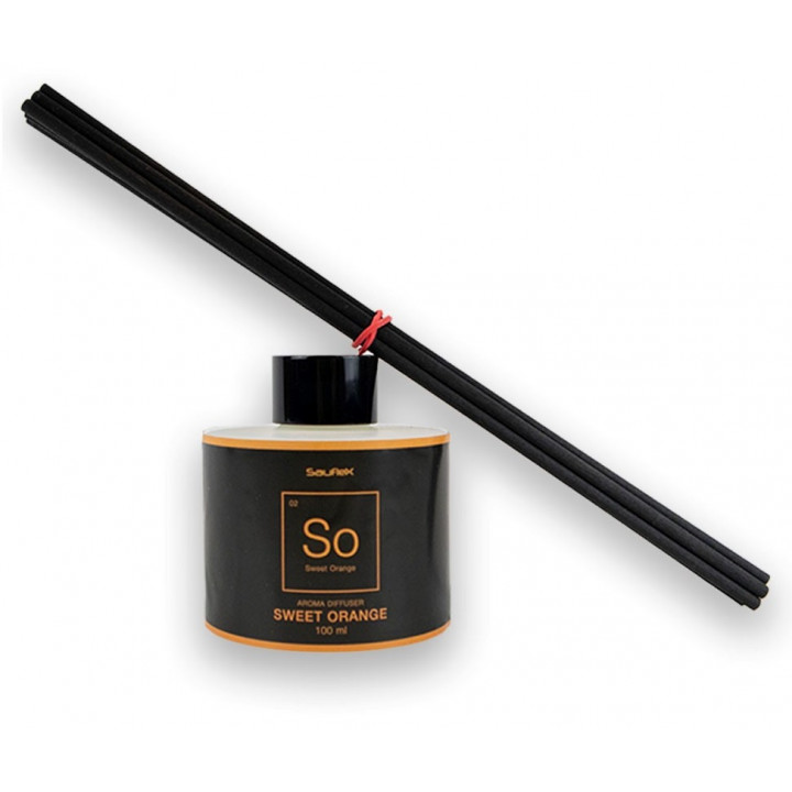 Profumo aromatico con bastoncini, profumo di arancia dolce e peperoncino 100 ml