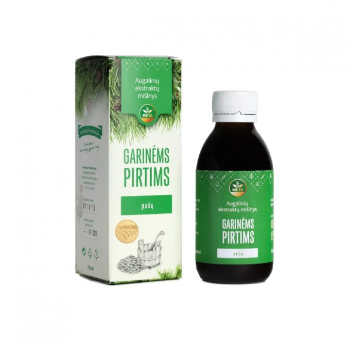 Miscela di estratti vegetali per saune con olio essenziale di pino, 150 ml