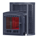 Stufa per sauna a legna GEFEST - AVANGARD 30 (P2) a griglia rotonda