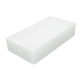 Mattone di sale bianco dell'Himalaya 200 × 100 × 25 mm