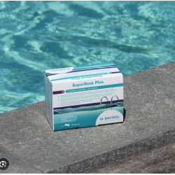 Chiarificante per acqua Superflock, 1 kg  Chiarificante per acqua Superflock, 1 kg