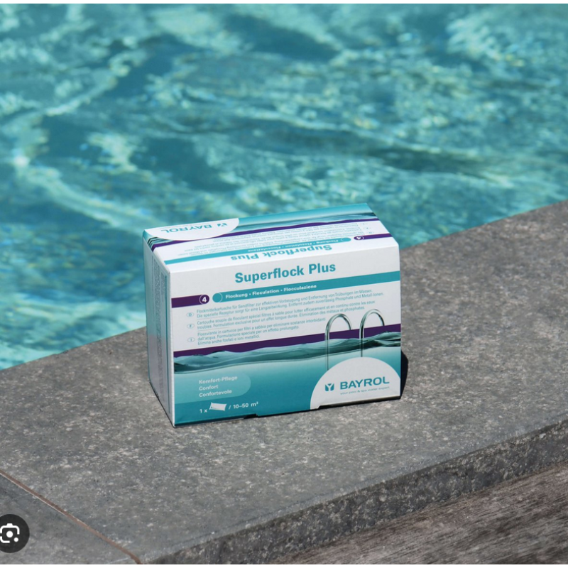 Chiarificante per acqua Superflock, 1 kg