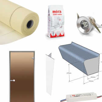 Set per bagno turco
