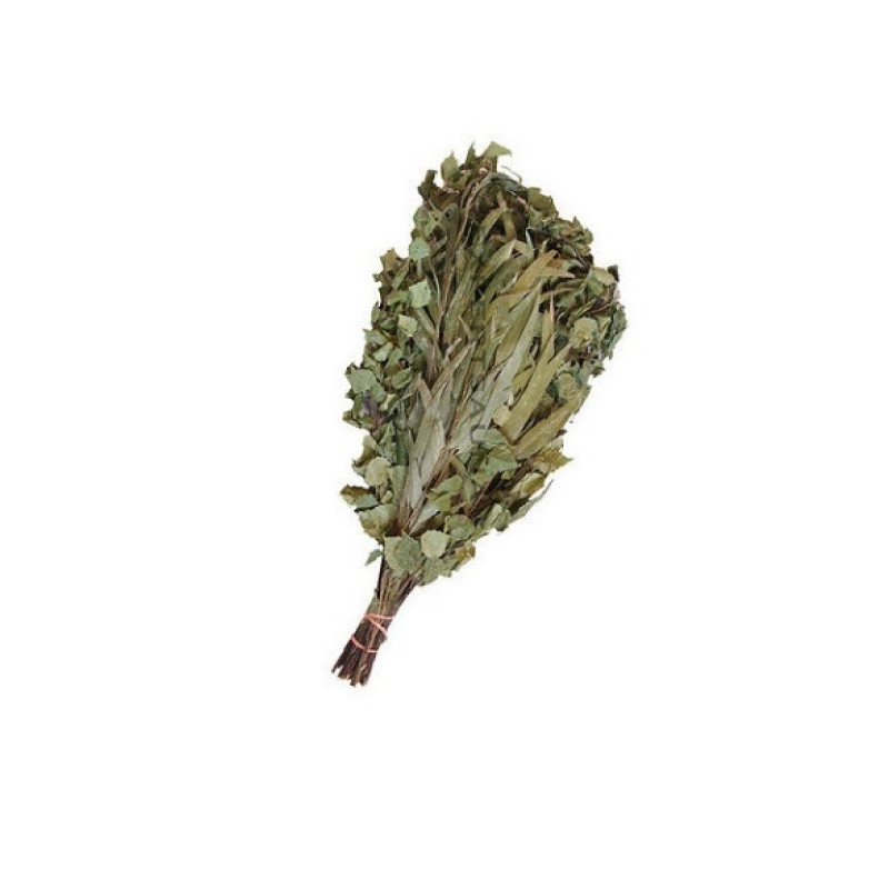 Frusta per sauna in betulla ed eucalipto