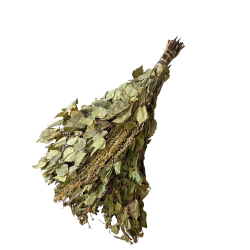 Frusta di betulla con erbe aromatiche 