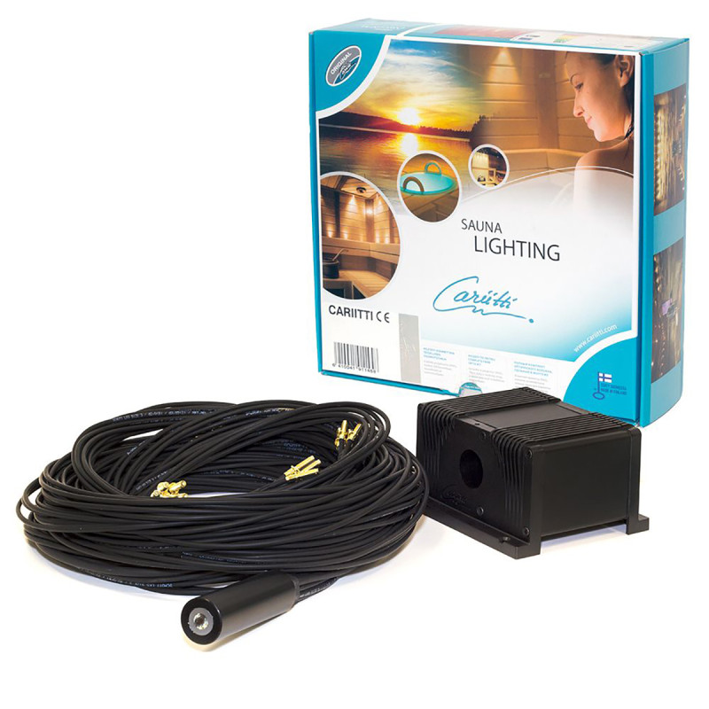 Set di illuminazione per sauna CARIITTI VPAC-1530-PL221