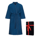 Accappatoio in confezione regalo, RENTO KENNO, blu - 0