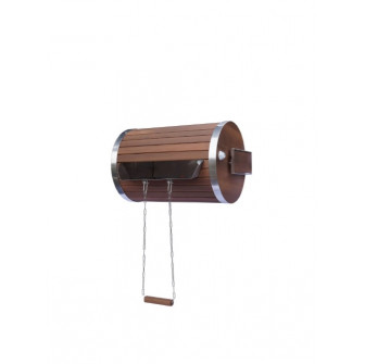 Dispositivo di versamento cilindrico con inserto in acciaio inox, 30 l