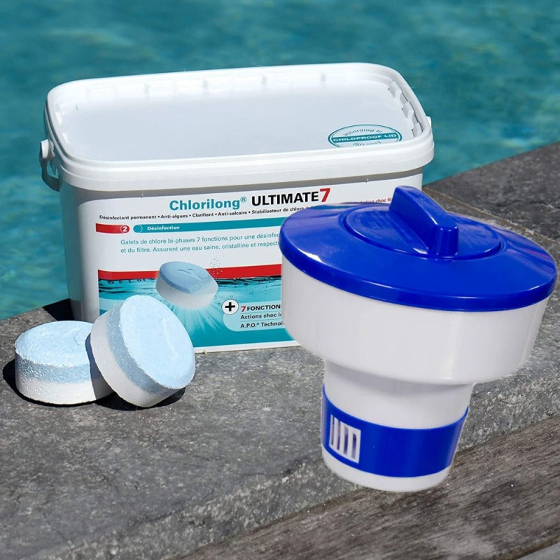 Kit multifunzionale per la manutenzione della piscina