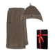 Set regalo in confezione regalo RENTO KENNO FOR HIM. Cappello e grembiule in cotone, marrone
