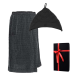 Set regalo in confezione regalo RENTO KENNO FOR HIM. Cappello e grembiule in cotone, grigio scuro
