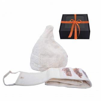 Set regalo GINTARAI in confezione regalo. Cappello e cotton fioc.