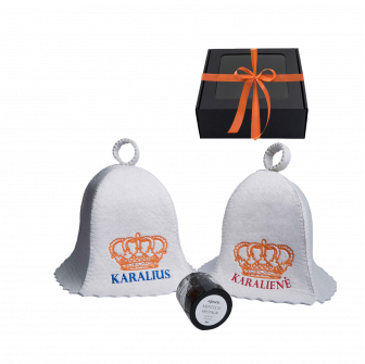 Set regalo in scatola regalo LIGHT KINGS. Tappi e cristalli di mentolo