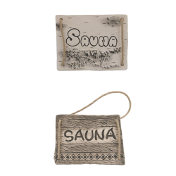Piastra porta SAUNA  Piastra porta SAUNA