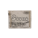 Targa per porta SAUNA, betulla