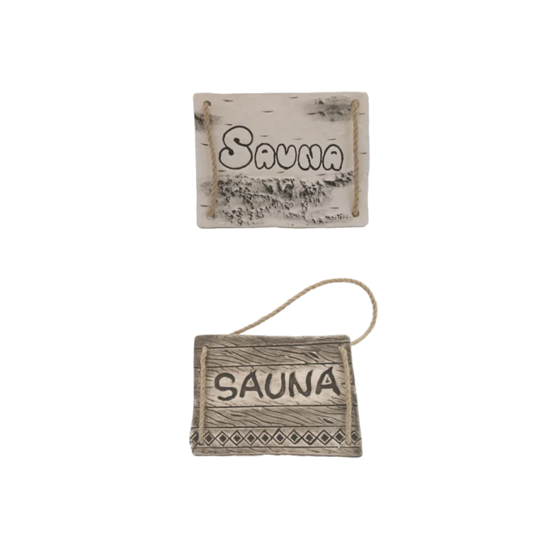 Piastra porta SAUNA