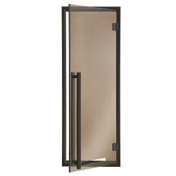 Porte per sauna in vetro AD MODERN, vetro color bronzo