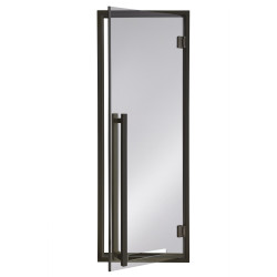 Porte per sauna in vetro AD MODERN, colore vetro grigio  Porte per sauna in vetro AD MODERN, colore vetro grigio