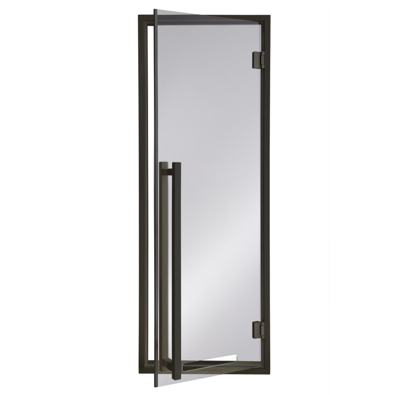 Porte per sauna in vetro AD MODERN, colore vetro grigio