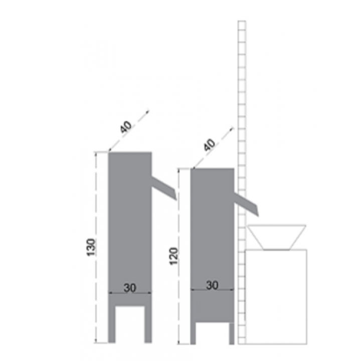 EIS TOWER NAKED SL Generatore di ghiaccio