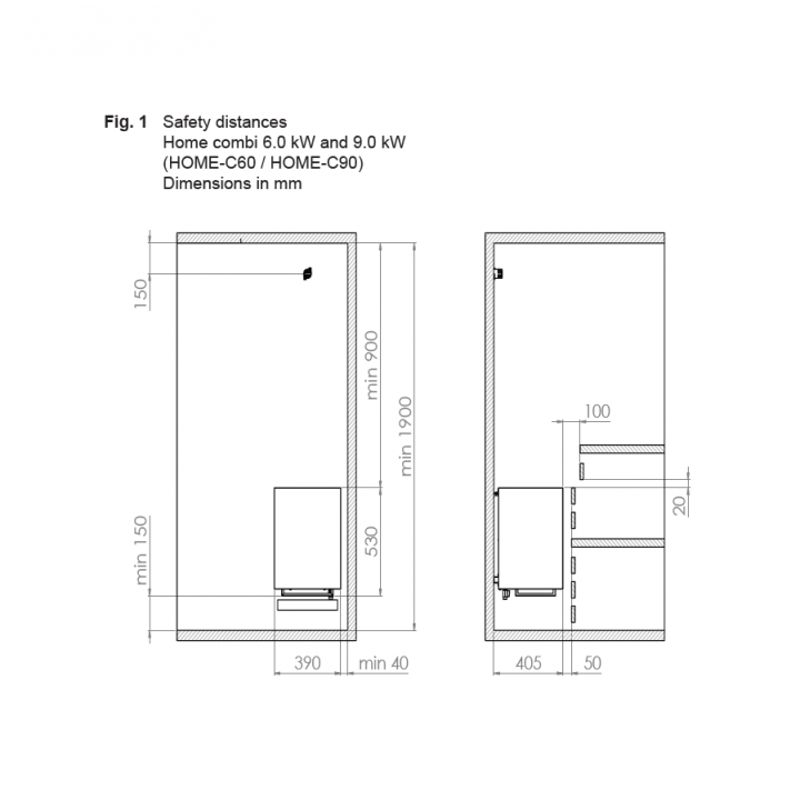 Stufa elettrica per sauna - HARVIA Virta Wall Combi HLW90S 9 kW