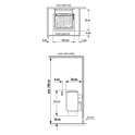 Riscaldatore elettrico per sauna - EOS Thermat W 4,5 kW - 1