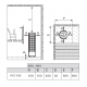 Riscaldatore elettrico per sauna - HARVIA Cilindro Black Steel PC110E 10,8 kW